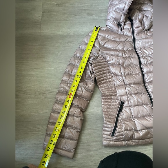 Calvin Klein rose gold packable down blend puffer coat jacket- medium - Picture 9 of 10
